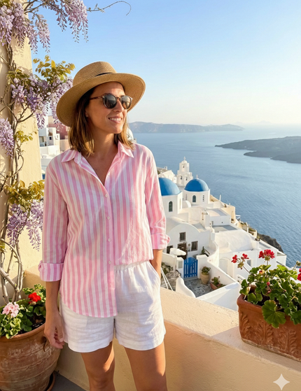 Classic Stripe Cotton Shirt