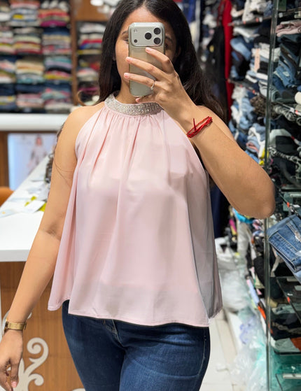 Diamond Halo Halter Top