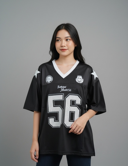 Varsity Vibes Oversized Tee