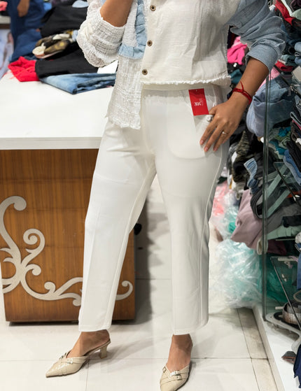 Tailored Straight Fit Trousers
