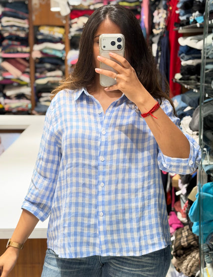 Classic Check Linen Shirt