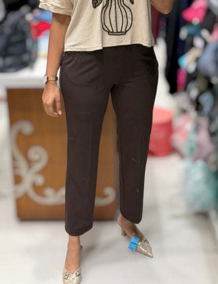 Tailored Straight Fit Trousers