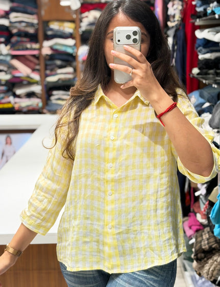 Classic Check Linen Shirt