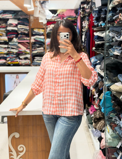 Classic Check Linen Shirt