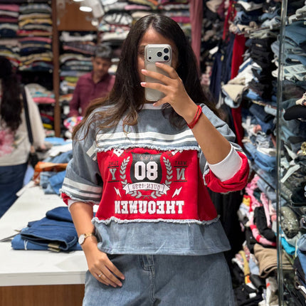 Denim Archive Contrast Pullover