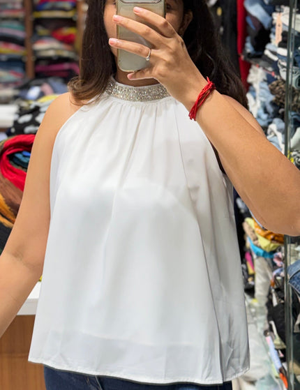Diamond Halo Halter Top
