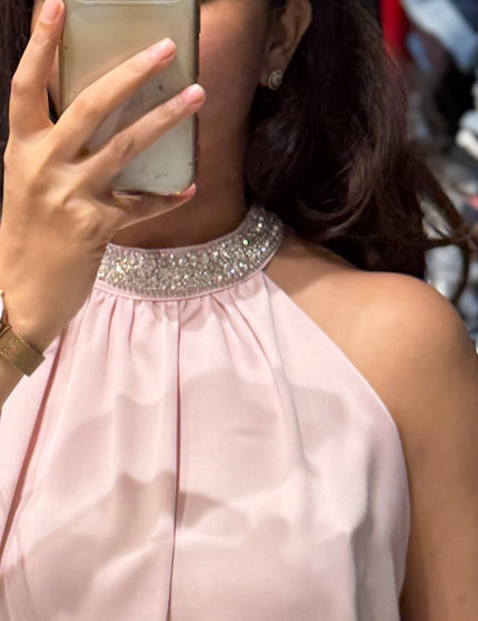 Diamond Halo Halter Top