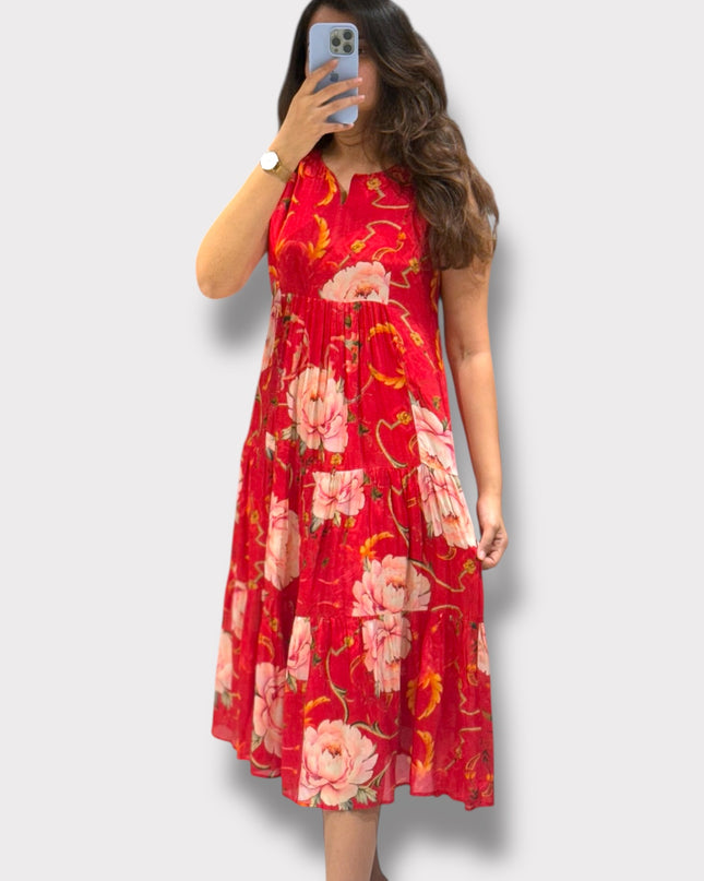 Red Summer Dress