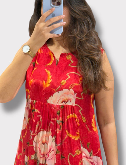Red Summer Dress