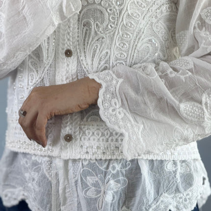 Vintage Vest Shirt Set