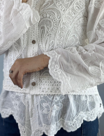 Vintage Vest Shirt Set