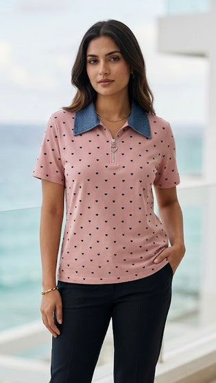 Heartline Polo T-shirt