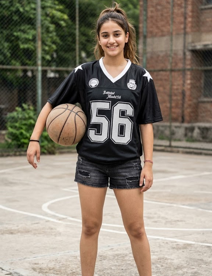 Varsity Vibes Oversized Tee