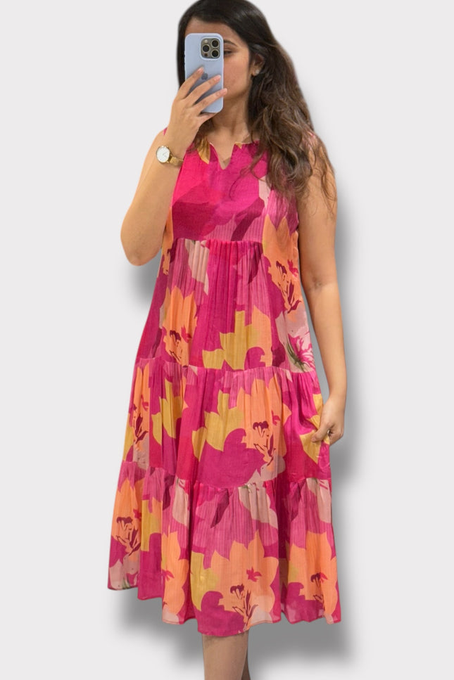 Tropical Bloom Dress