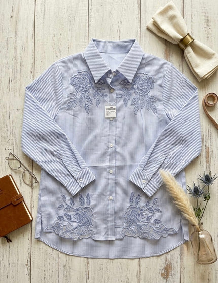 Botanical Stripe Shirt