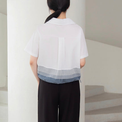 Denim Wave Shirt
