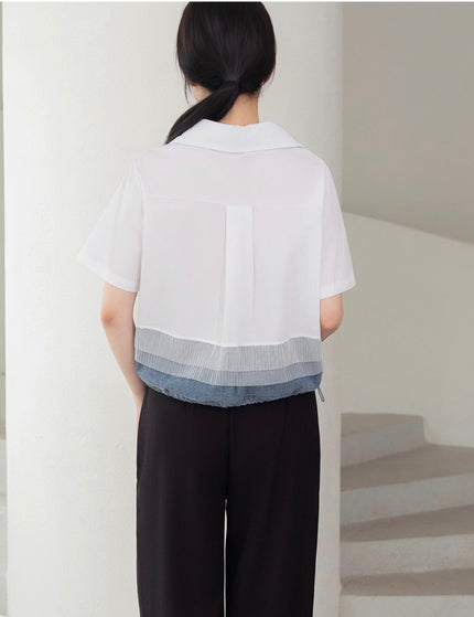 Denim Wave Shirt