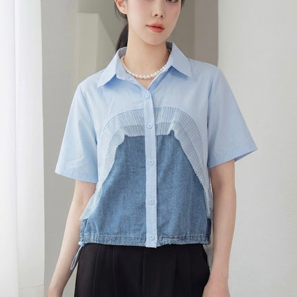 Denim Wave Shirt