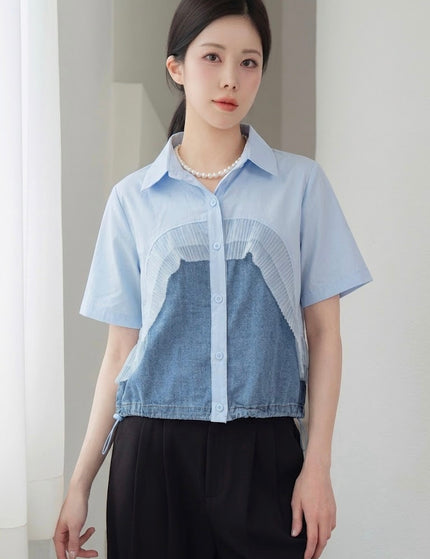 Denim Wave Shirt