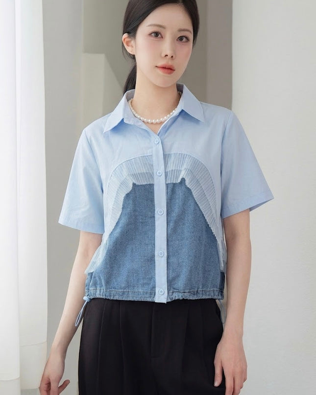 Denim Wave Shirt