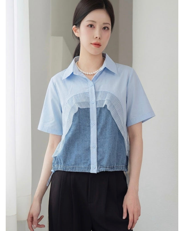 Denim Wave Shirt