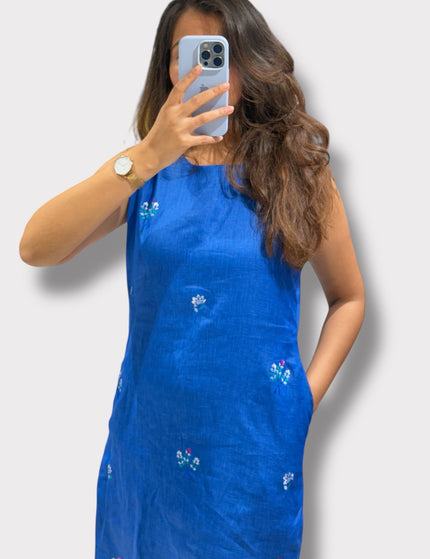 Wildflower Linen Dress