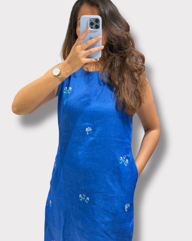 Wildflower Linen Dress