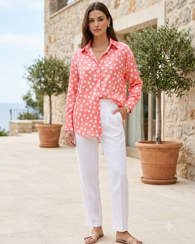 Polka Dot Classic Shirt