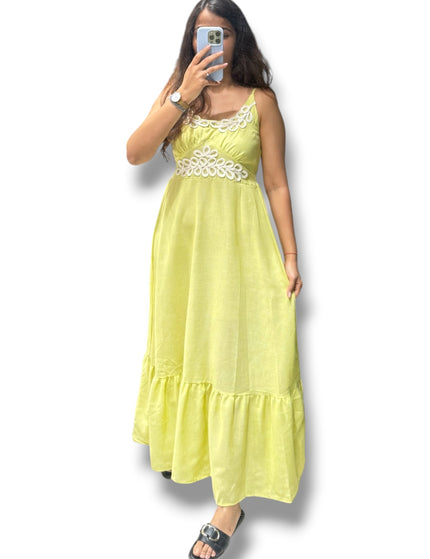 Summer Escape Embroidered Dress