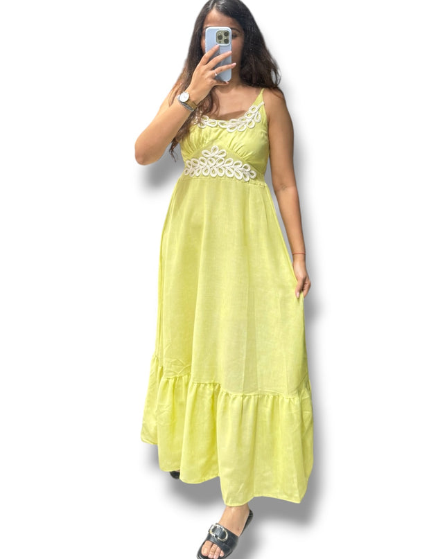 Summer Escape Embroidered Dress