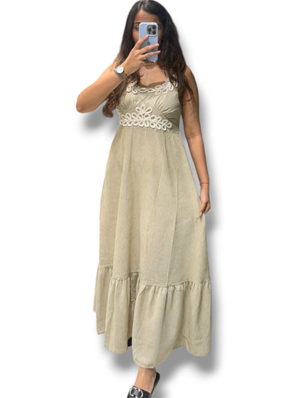 Summer Escape Embroidered Dress