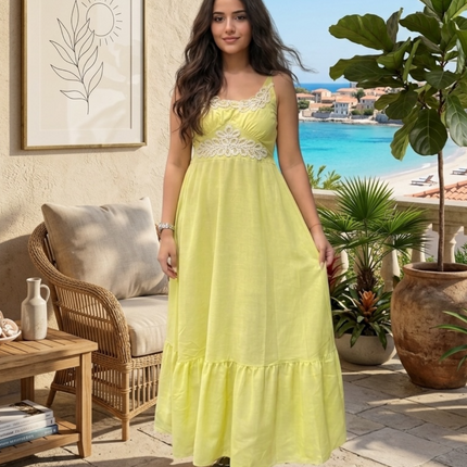 Summer Escape Embroidered Dress