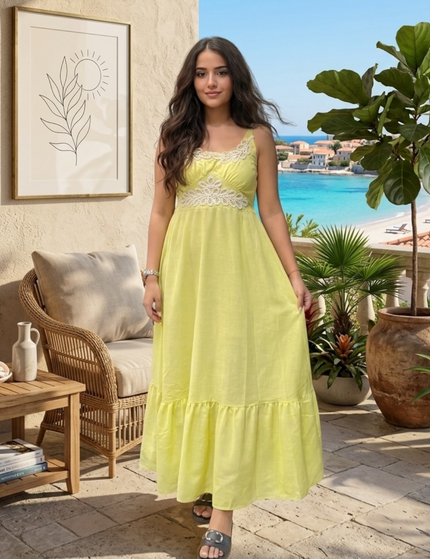 Summer Escape Embroidered Dress