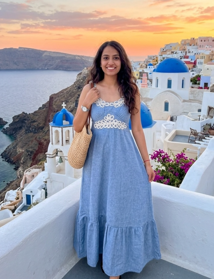 Summer Escape Embroidered Dress