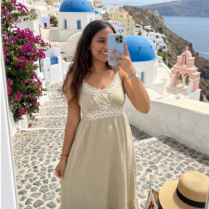 Summer Escape Embroidered Dress