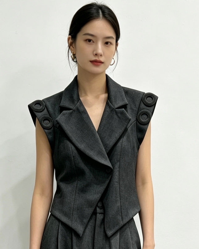 Aria Tailored Blazer Top