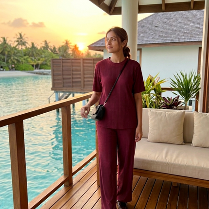 Premium Ribbed Co-ord Set