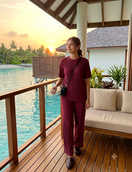Premium Ribbed Co-ord Set