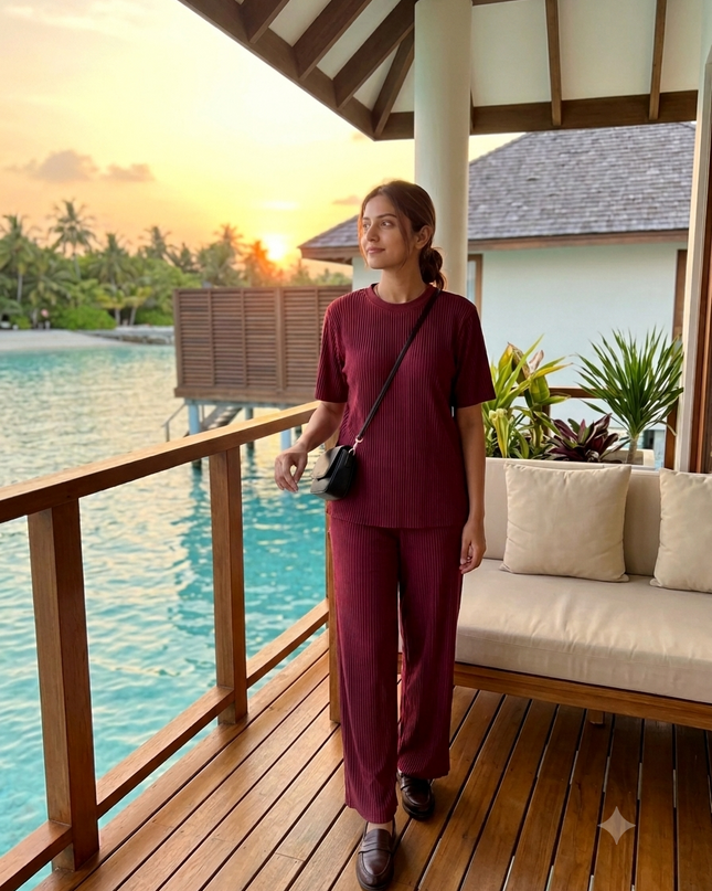 Premium Ribbed Co-ord Set