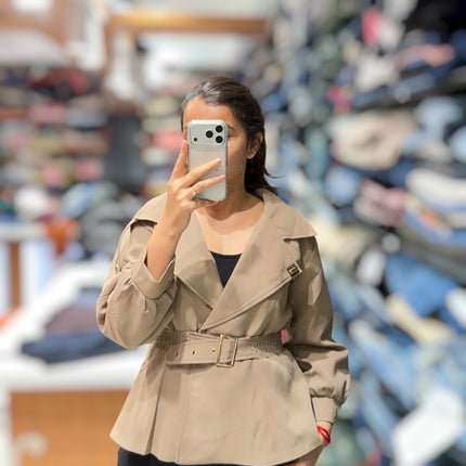 Belted Statement Jacket