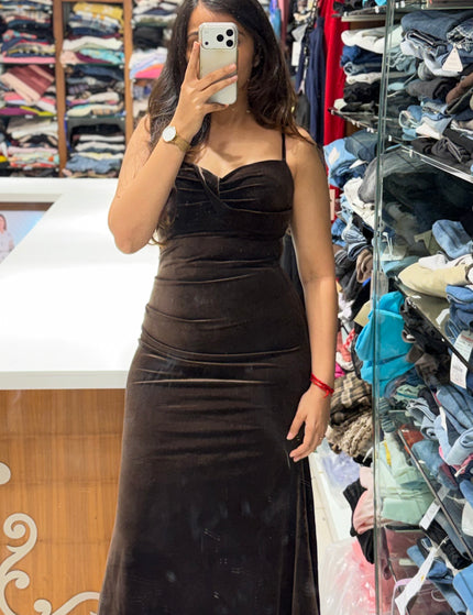Sweetheart Velvet Sculpt Dress
