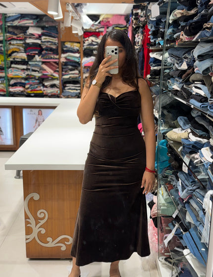Sweetheart Velvet Sculpt Dress
