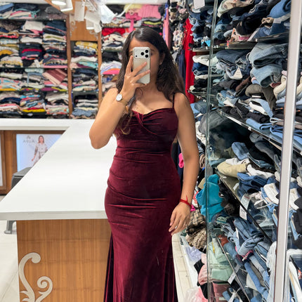 Sweetheart Velvet Sculpt Dress