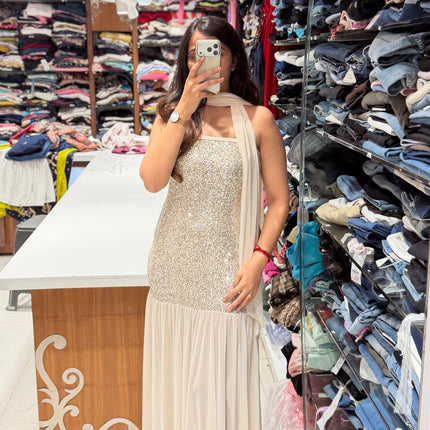 Celeste Sequin Maxi Dress