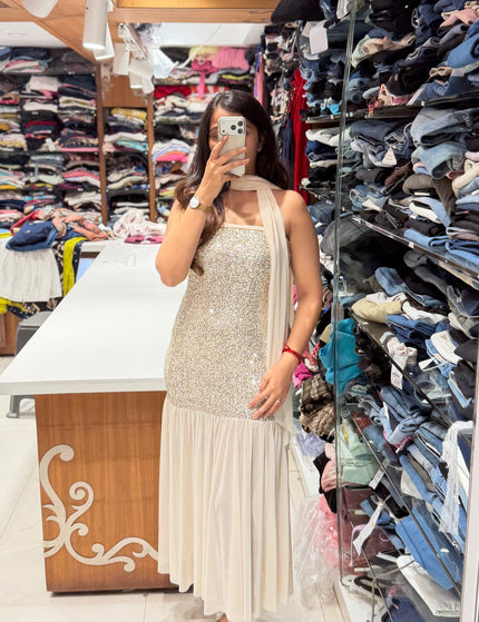 Celeste Sequin Maxi Dress