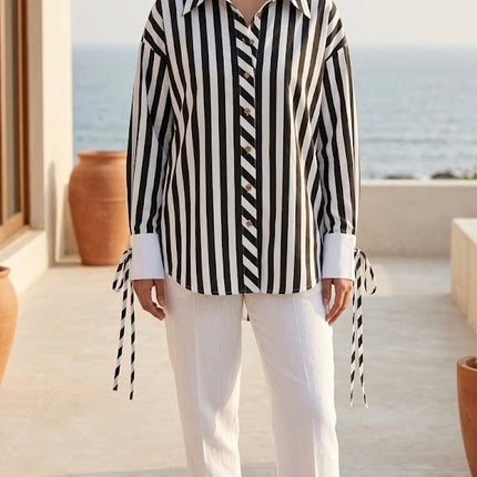 Stripe Edit Shirt