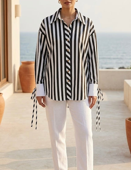 Stripe Edit Shirt