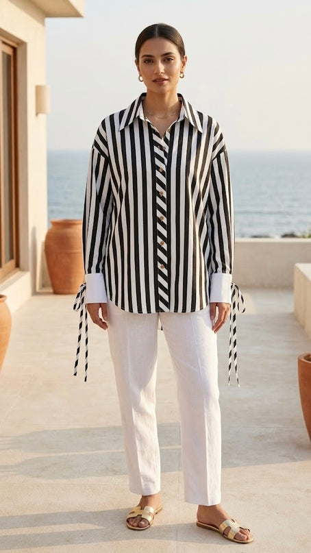 Stripe Edit Shirt