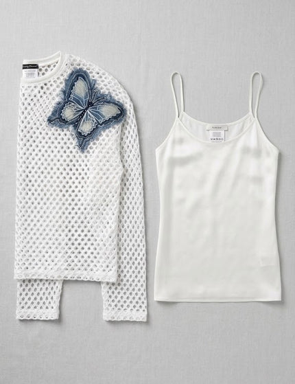 Butterfly Mesh Top