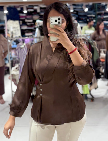 Celeste Tailored Cinch Top